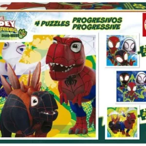 PUZZLE PROGRESIVO SPIDEY &HIS FRIENDS 12 16 20 25