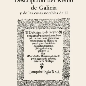 Descripcion del reino de galicia:y de las cosas notables Sagrario Molina, Bartolome 2026