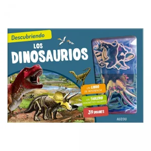 Descubriendo los dinosaurios. Tablero magnético Ousset, Emmanuelle 2021
