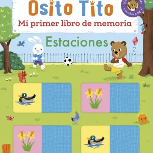 Osito Tito. Mi primer libro de memoria. Estaciones Davies, Benji 2025