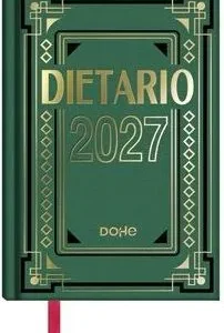 Dietario octavo 2027 11,5x16,5cm color verde