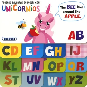 Aprendo palabras en inglés con unicornios Susaeta Ediciones 2026