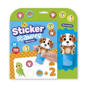 STICKER STAMPER - MASCOTAS (FORMATO BLISTER) Imagiland 2025