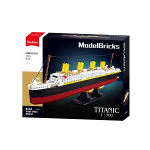TITANIC MODEL BRICKS 1/700 376 PIEZAS