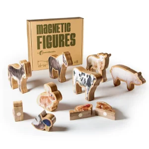 ANIMALES DE GRANJA  (FIGURAS MAGNETICAS BAMBU) AA.VV.
