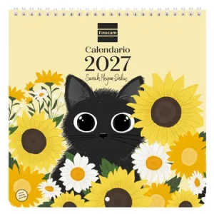 Calendario pared art sarah mey 2027 21x21cm