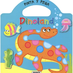 Pinta y pega - Dinoland 3 Busquets, Jordi 2021