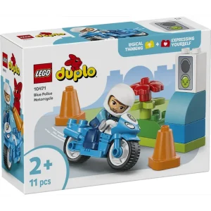 MOTO DE POLICIA AZUL LEGO DUPLO