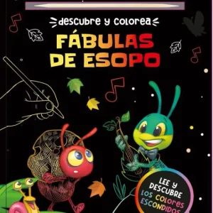 DESCUBRE COLOREA FABULAS DE ESOPO AA.VV. 2026