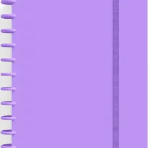 CUADERNO INGENIOX A4 80H CUADRICULA VIOLETA