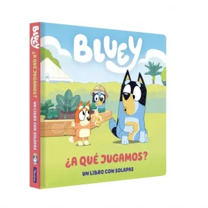 Bluey. Libro de cartón con solapas - ¿A qué jugamos? Bluey 2025