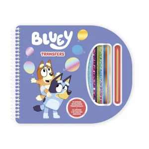BLUEY TRANSFERS - LIBRETA ESPIRAL Imagiland 2025