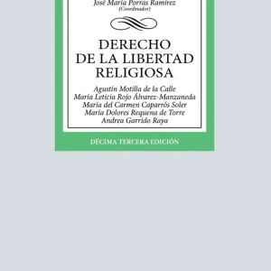 Derecho de la libertad religiosa Motilla de la Calle, Agustín 2026