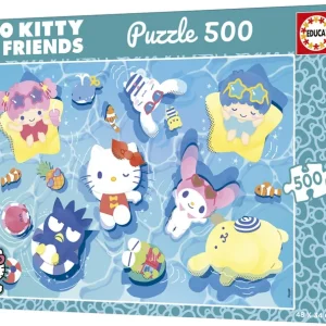 PUZZLE 500 PIEZAS HELLO KITTY AND FRIENDS
