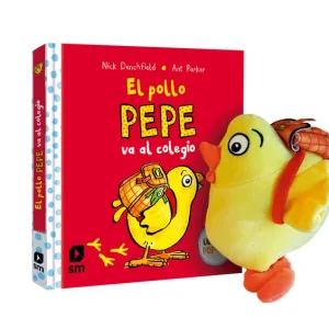 Pack El pollo Pepe va al colegio con muñeco Parker, Ant 2025
