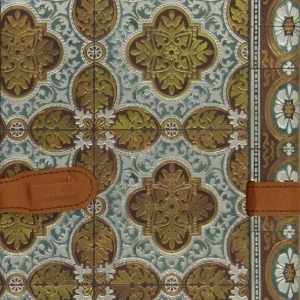Cuaderno azulejos Portugal con broche Boncahier 2014