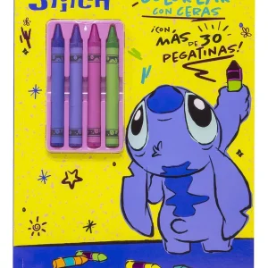 Stitch. Libro para colorear con ceras 2026