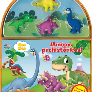 ¡Amigos prehistóricos! (Mini Diverti-Libros) AA.VV. 2024
