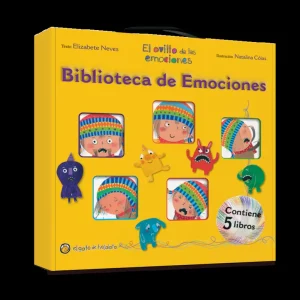 Biblioteca de Emociones (Maletín + 5 Libros) AA.VV. 2026