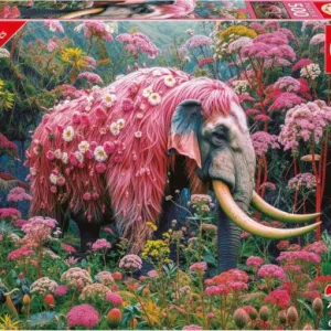 PUZZLE 500 PIEZAS PLUS ELEFANTE FLORAL