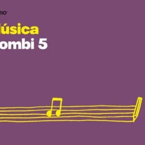 Cuaderno 4º música Combi 5 pentagramas de 16mm por pag. con hoja microperforada para anotaciones 24 hojas