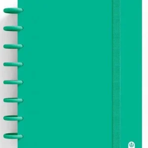 CUADERNO INGENIOX A5 80H HORIZONTAL VERDE