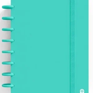 CUADERNO INGENIOX A5 80H HORIZONTAL MENTA PASTEL