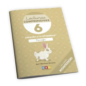 Lecturas comprensivas 6 Pauta Montessori Martínez Romero, José 2024