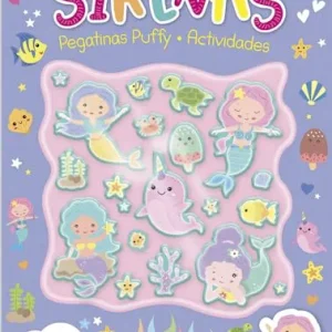 PUFFY STICKERS BOOK - SIRENAS AA VV 2024