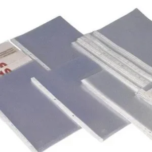 PAQ/10 FUNDAS A4 MULTITALADRO PP PIEL DE NARANJA EXTRA