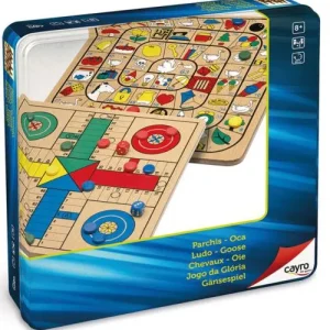 PARCHIS OCA DE MADERA METAL BOX