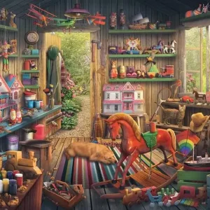 PUZZLE 2D JUEGOS DE LA INFANCIA 1000 PIEZAS