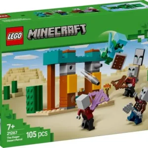 LA PATRULLA DEL DESIERTO DE LOS MALDEANOS LEGO MINECRAFT