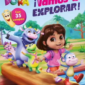 Dora. Vamos a explorar. Libro con solapas 2026