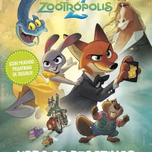Zootrópolis 2. Libro de pegatinas Disney 2025