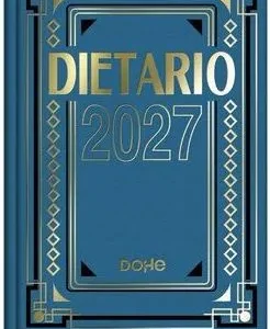 Dietario cuarto 2027 15x21cm color azul