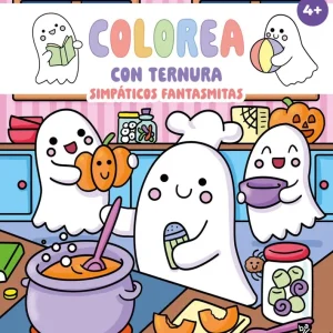 COLOREA CON TERNURA - SIMPATICOS FANTASMITAS 2026