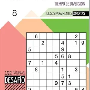 Bloc de sudoku 8 (Nivel4-6) AA.VV. 2025