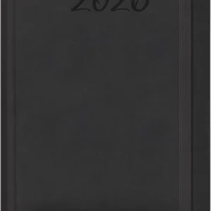 Agenda anual manaos 2027 dia pagina 17x24cm negro