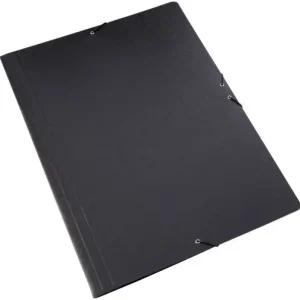 CARPETA DIBUJO A2 CARTON GOMAS S/SOLAPAS NEGRO
