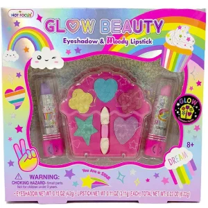 SET DE SOMBRA DE OJOS Y LAPIZ LABIAL RAINBOW