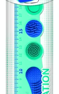 Blister regla 20cm irrompible kidy learn concentración