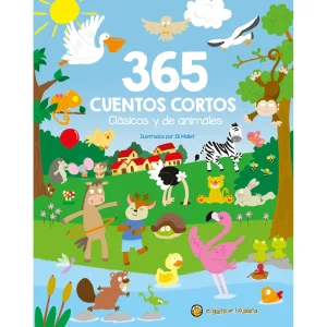 365 Cuentos Cortos, Clásicos y de Animales AA.VV. 2025