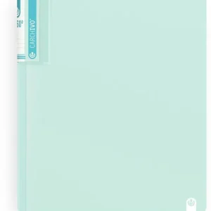 CARPETA ANILLAS A4 4 ANILLAS 40MM FOAM SOFT MENTA