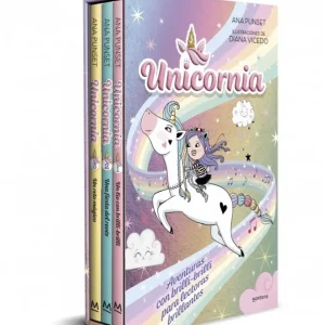 (estuche).unicornia.(libros del 1 al 3) Punset, Ana 2025