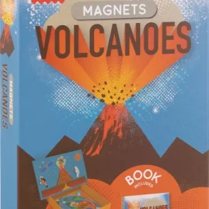 Juego magnetico educativo volcanes 35 piezas imantadas