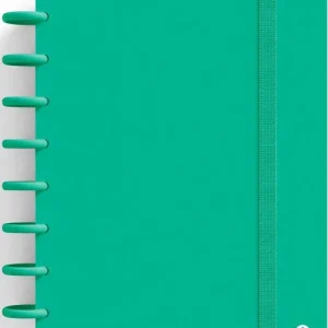 CUADERNO INGENIOX A5 80H CUADRICULA VERDE