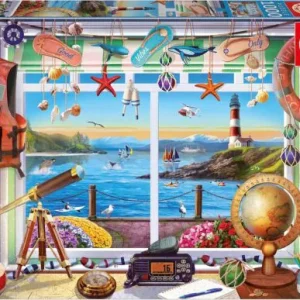 PUZZLE 1000 PIEZAS VIDA EN EL PUERTO