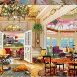 PUZZLE 3000 PIEZAS VIDA EN LA COSTA