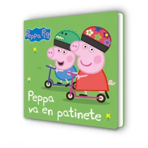 Peppa Pig. Libro de cartón - Peppa va en patinete Hasbro 2025